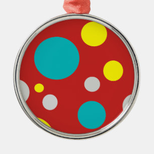 Lucky Colorful Bubbles Ornament Aus Metall