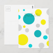 Lucky Colorful Bubbles Postkarte (Vorne/Hinten)