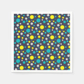 Lucky Colorful Bubbles Serviette (Vorderseite)