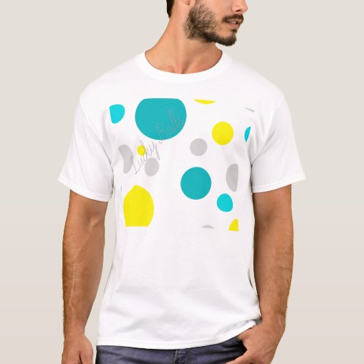Lucky Colorful Bubbles T-Shirt (Vorderseite)