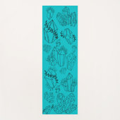 Lucky Crystals Yoga Mat Yogamatte (Vorderseite)