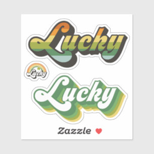 Lucky Cut Vinyl Stickers Aufkleber
