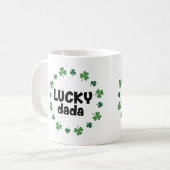 Lucky Dada Definition Tasse - Bestes Vatergeschenk (Vorderseite Links)