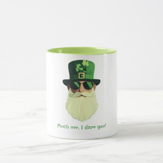 Lucky Dare St. Patricks Shirt Tasse (Zentrum)