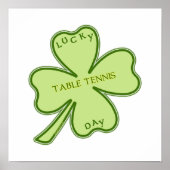 Lucky Day Pong Poster (Vorne)