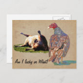 LUCKY DAY POSTKARTE (Vorne/Hinten)