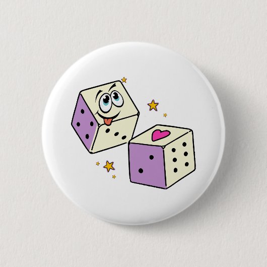 Lucky Dice Button (Vorderseite)