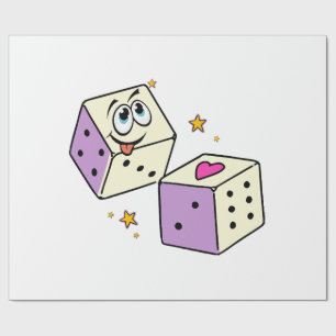 Lucky Dice Geschenkpapier