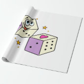 Lucky Dice Geschenkpapier (Ungerollt)