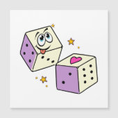 Lucky Dice Magnetkarte (Vorderseite)