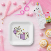 Lucky Dice Pappteller (Party)