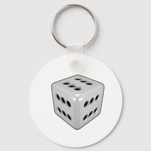 Lucky Dice Schlüsselanhänger (Vorderseite)