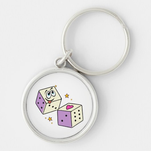 Lucky Dice Schlüsselanhänger (Vorne)