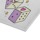 Lucky Dice Schneidebrett (Ecke)
