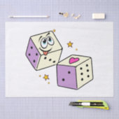 Lucky Dice Seidenpapier (Handwerk)