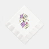 Lucky Dice Serviette (Ecke)
