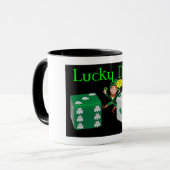 Lucky Dice Tasse (Vorderseite Links)