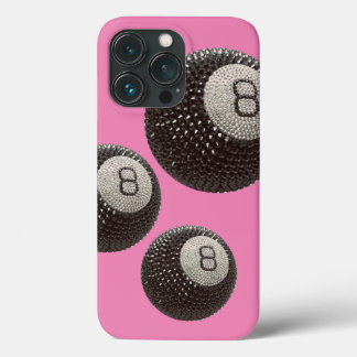 Lucky Disco 8 PINK, Lucky 8 disco Ball, Snooker Case-Mate iPhone Hülle