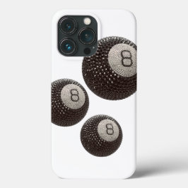 Lucky Disco 8 PINK, Lucky 8 disco Ball, Snooker Case-Mate iPhone Hülle