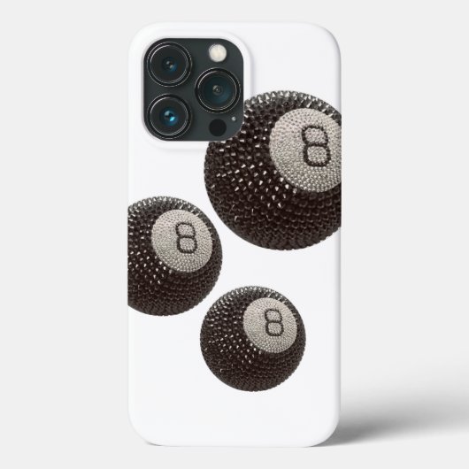 Lucky Disco 8 PINK, Lucky 8 disco Ball, Snooker Case-Mate iPhone Hülle (Rückseite)