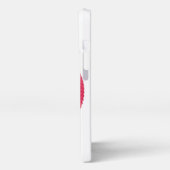 Lucky Disco 8 Pink, Lucky Disco Ball, Funky Art iPhone Hülle (Linke Seite)