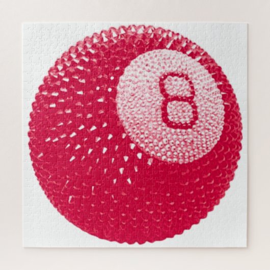 Lucky Disco 8 Pink, Lucky Disco Ball, Funky Art Puzzle (Vertikal)