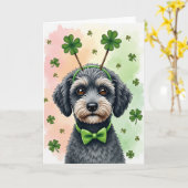 Lucky Dog Celebration Card Karte (Gelbe Blume)