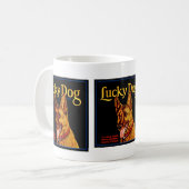 Lucky Dog Kaffeetasse (Vorderseite Links)