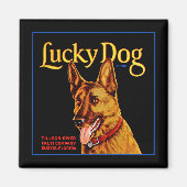 Lucky Dog Magnet (Vorne)