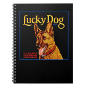 Lucky Dog Notizblock (Vorderseite)