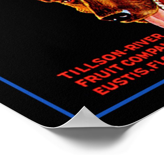 Lucky Dog Poster (Ecke)