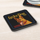 Lucky Dog Untersetzer (Linke Seite)