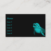 Lucky Dolphin Business Card Visitenkarte (Vorderseite)