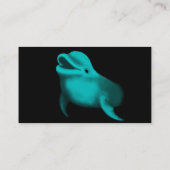 Lucky Dolphin Business Card Visitenkarte (Rückseite)