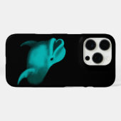 Lucky Dolphin Case-Mate iPhone Hülle (Rückseite (Horizontal))