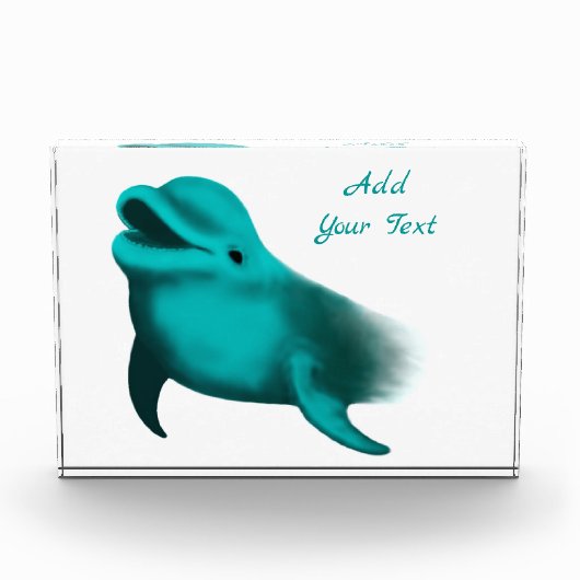 Lucky Dolphin Fotoblock (Vorderseite)