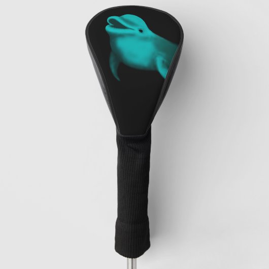 Lucky Dolphin Golf Headcover (Vorderseite)