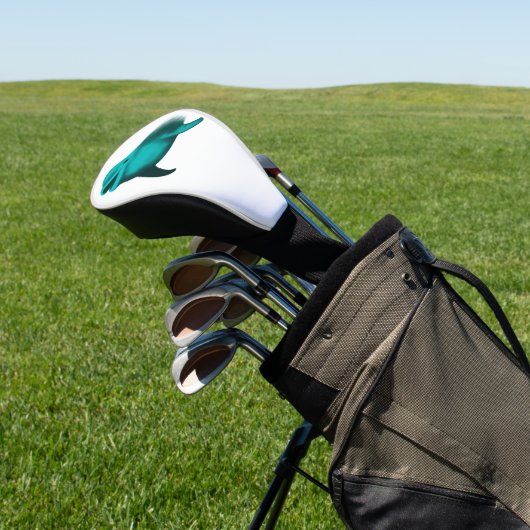 Lucky Dolphin Golf Headcover (In SItu)