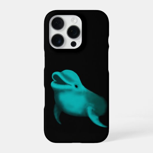 Lucky Dolphin iPhone Hülle (Rückseite)