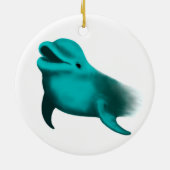 Lucky Dolphin Keramik Ornament (Hinten)