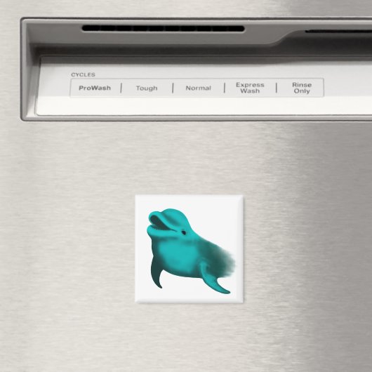 Lucky Dolphin Magnet (In Situ (Geschirrspüler))