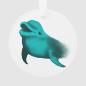 Lucky Dolphin Ornament (Rückseite)