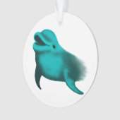 Lucky Dolphin Ornament (Vorderseite)