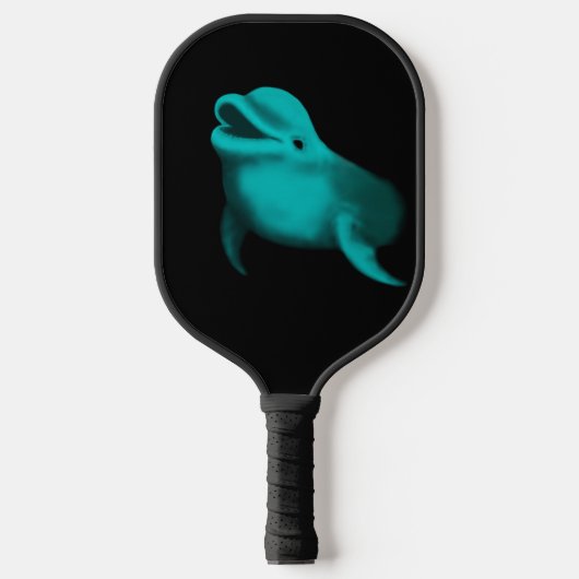 Lucky Dolphin Pickleball Schläger (Vorderseite)