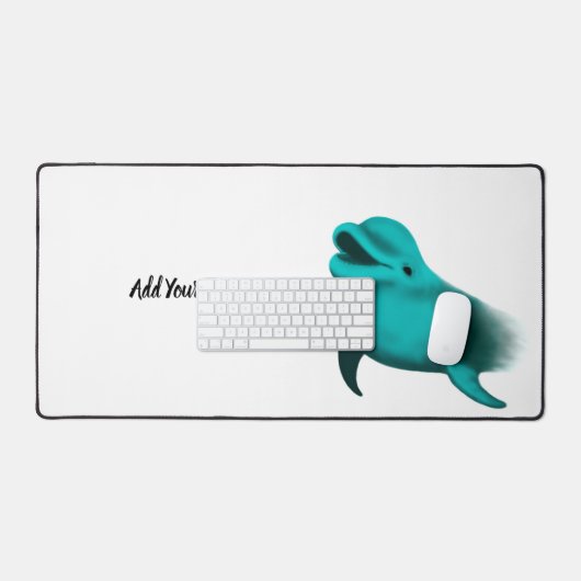 Lucky Dolphin Schreibtischunterlage (Tastatur & Maus)