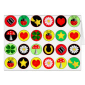 LUCKY DOTS CARD (Vorderseite (Horizontal))