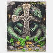 Lucky Dragon Fleece Blanket (Vorderseite)