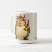 Lucky Dragon Smile Tasse (Vorderseite Links)