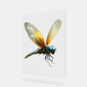 Lucky Dragonfly Acrylschild (Winkel)