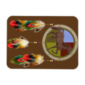 Lucky Dream Horse Magnet (Horizontal)